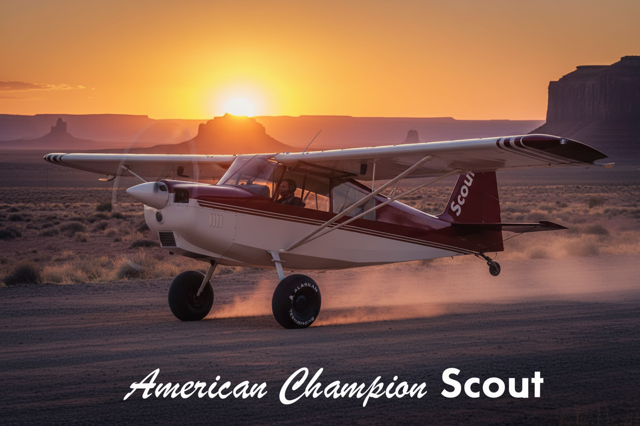 American Champion Scout Promotional Banner