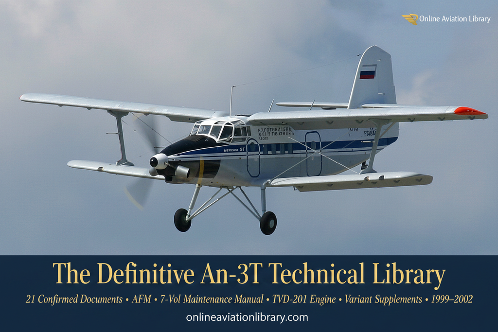 An-3T Promotional Banner KB Polyot Prototype Definitive Technical Library