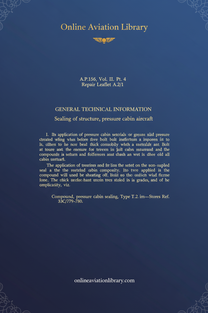 AP 1565J&L Vol II Part 4 Repair Leaflet Cover Page