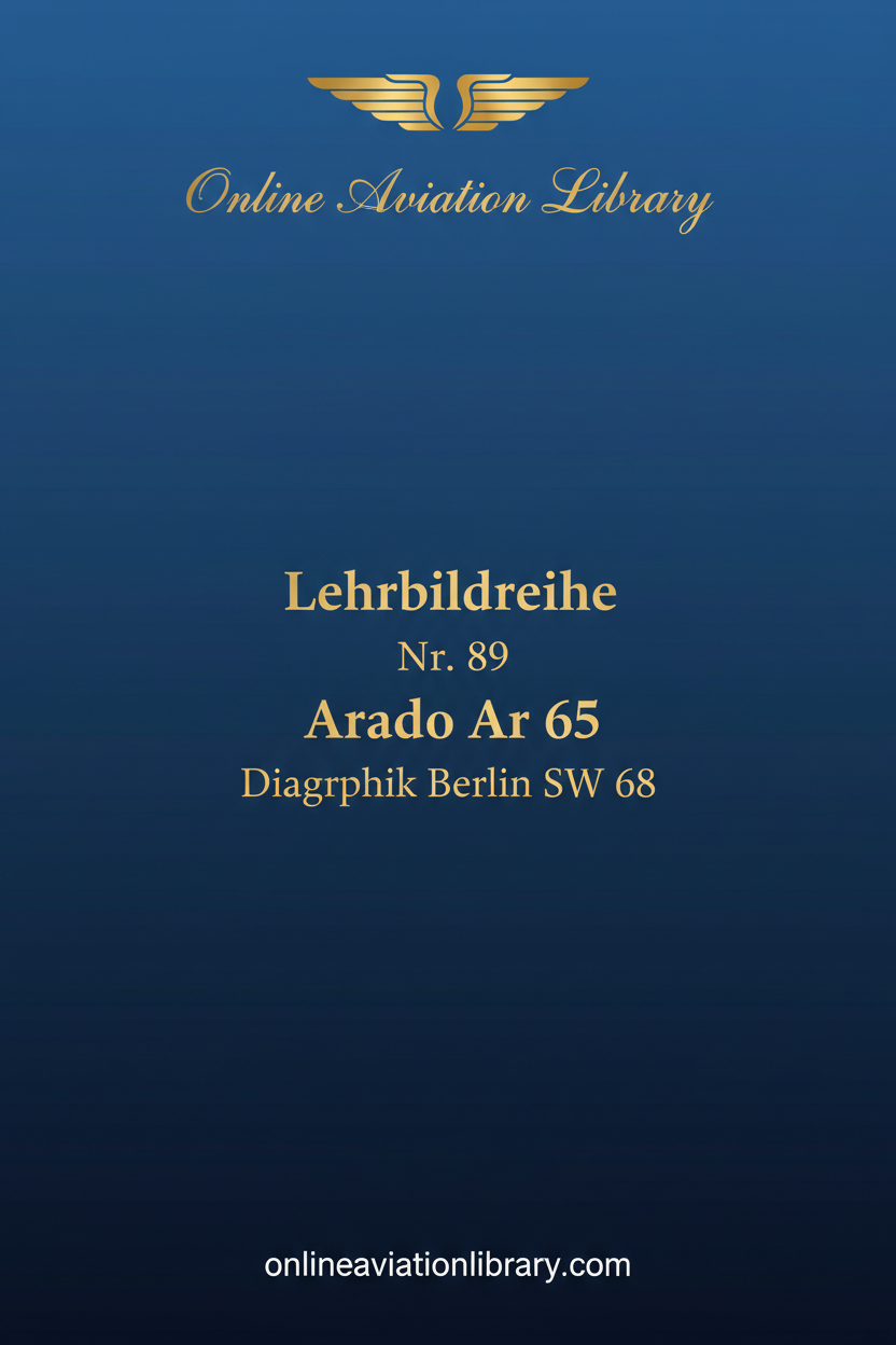 Ar 65 Lehrbildreihe Text Cover
