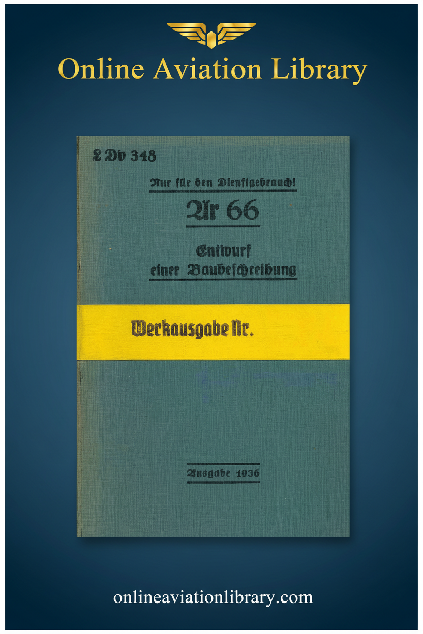 Ar 66 Baubeschreibung Standard Cover Page 2