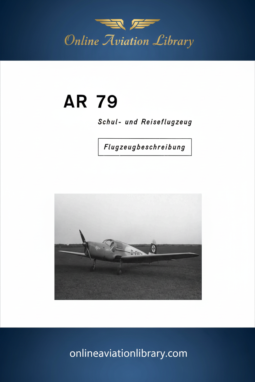 Ar 79 Flugzeugbeschreibung Standard Cover Page