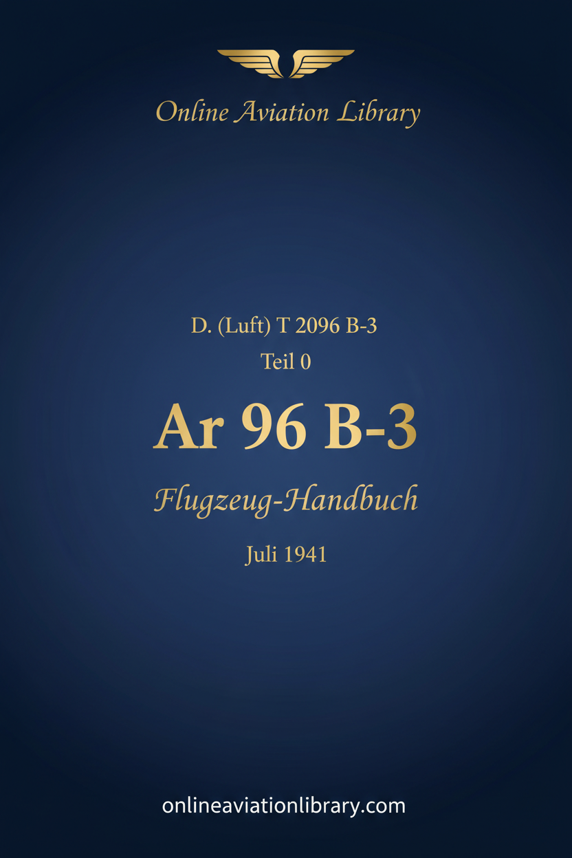 Ar 96 B-3 Standard Cover Page