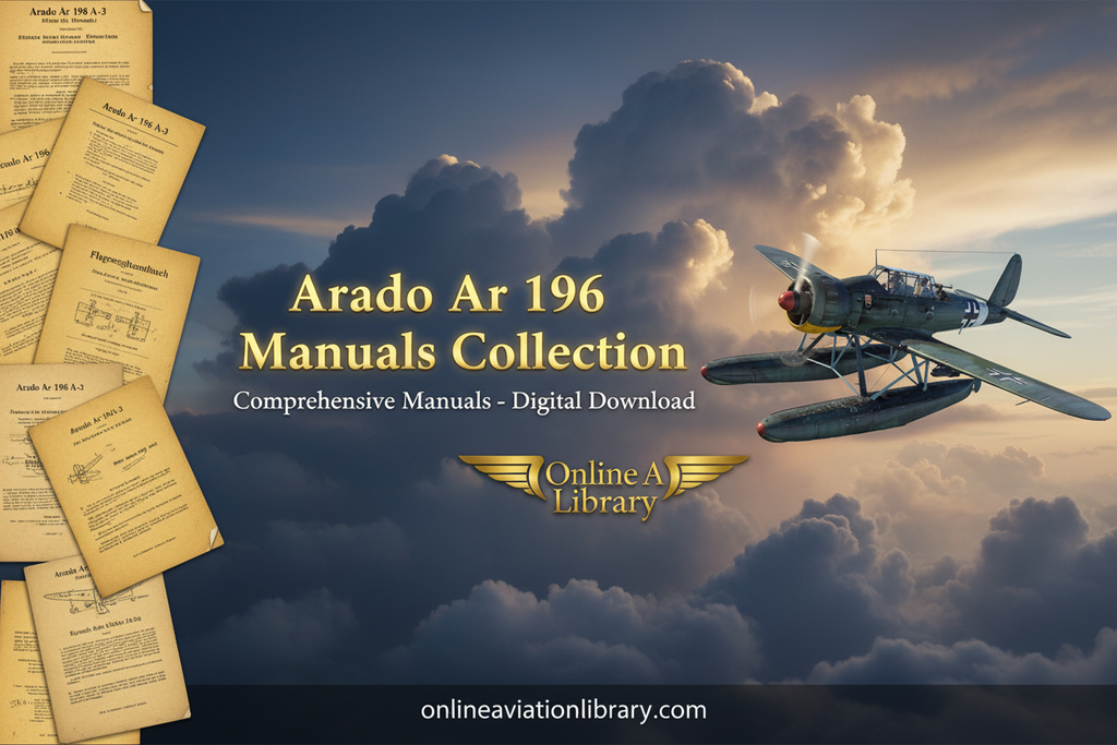 Arado Ar 196 Manuals Collection LB4 Banner