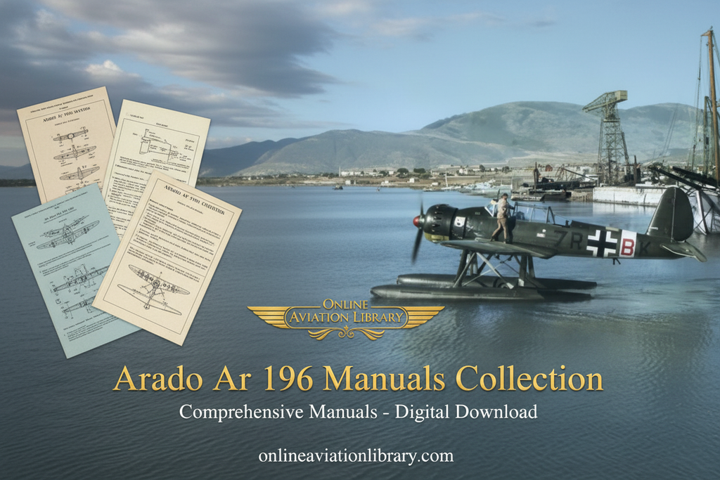 Arado Ar 196 Manuals Collection LB4 Banner