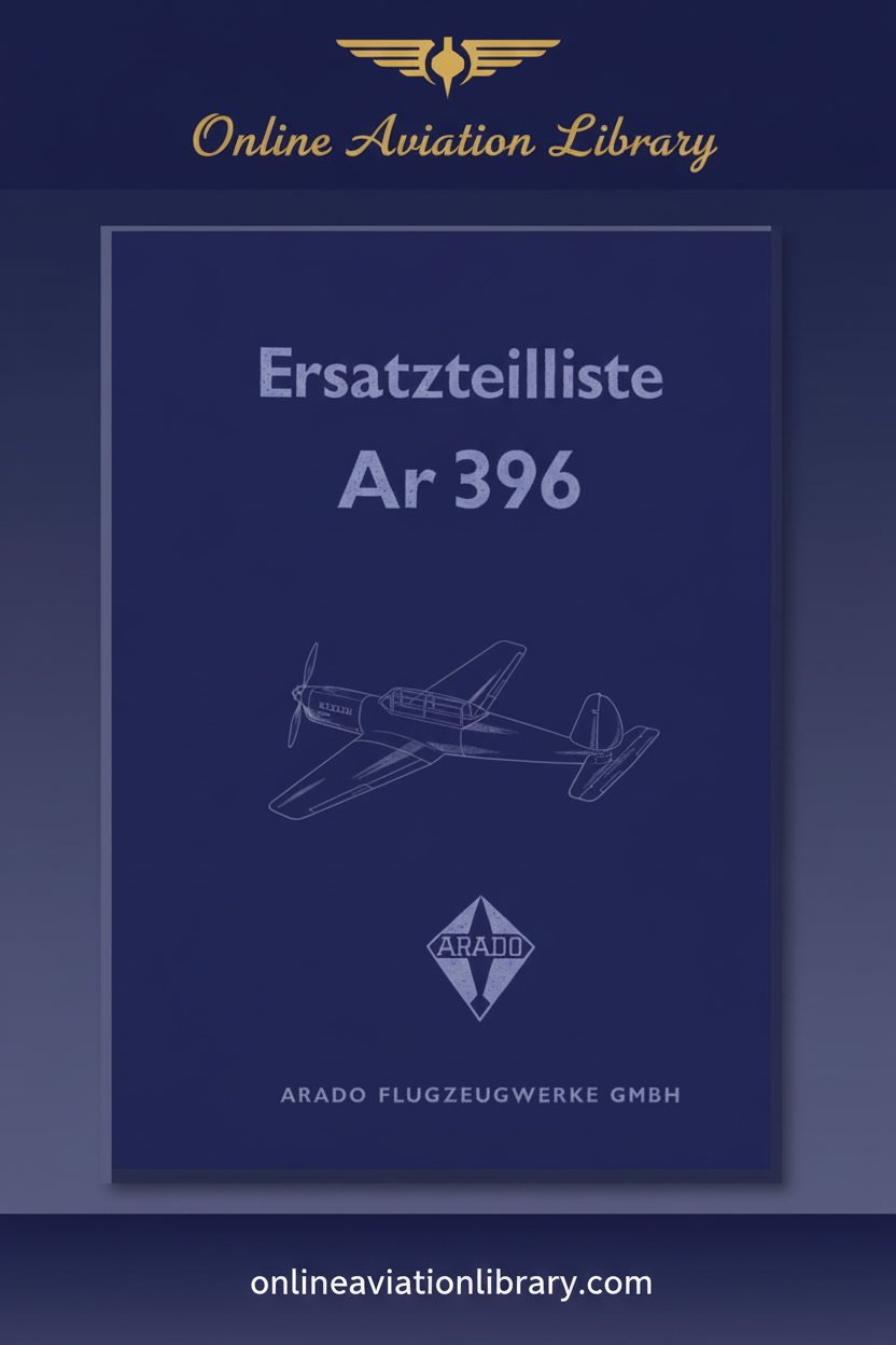 Arado Ar 396 Standard Cover Page