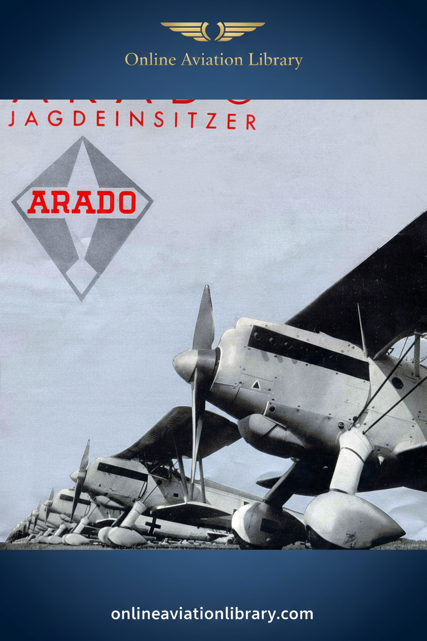 Arado Ar 68 Fighter Aircraft Standard Cover Page 2