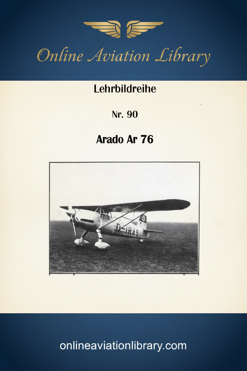 Arado Ar 76 Standard Cover Page