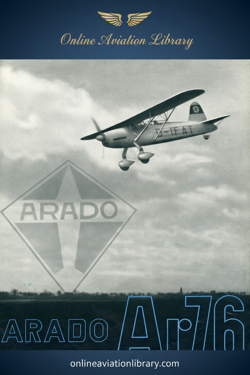 Arado Ar 76 Standard Cover Page