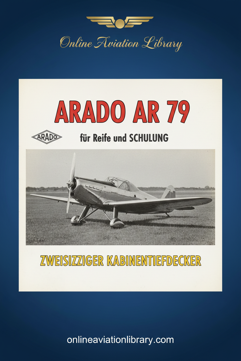 Arado Ar 79 Standard Cover Page