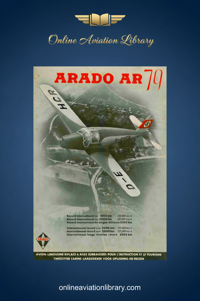 Arado Ar 79 Standard Cover Page