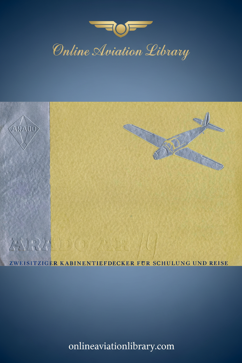 Arado Ar 79 Standard Cover Page