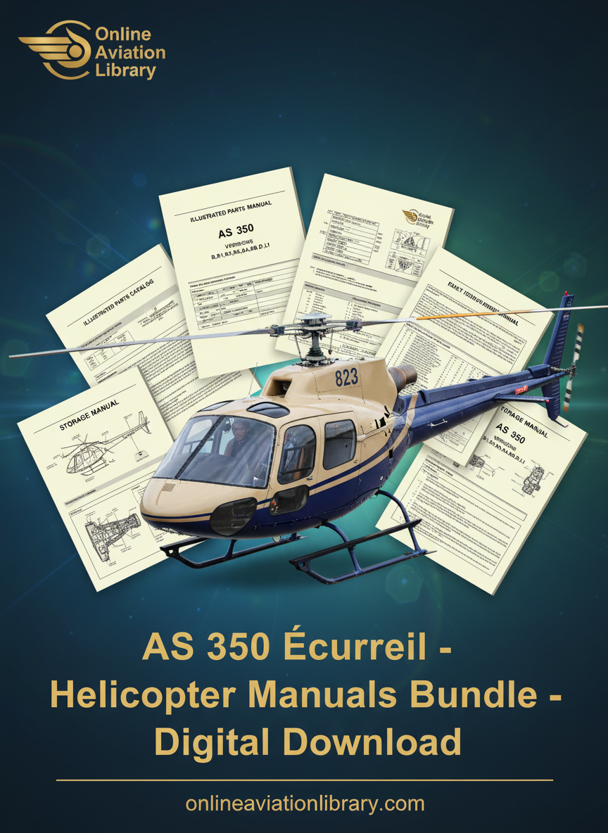 AS 350 Écureuil Helicopter Manual Bundles Banner