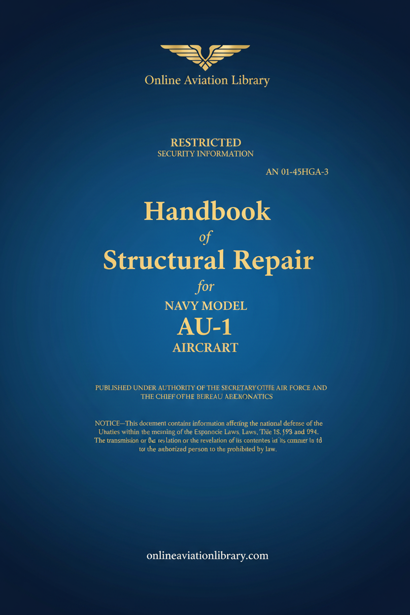 AU-1 Handbook of Structural Repair Cover