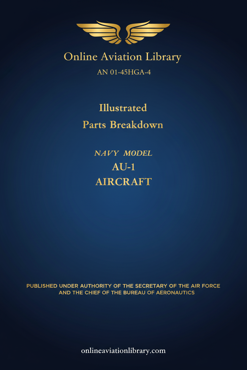 AU-1 Illustrated Parts Breakdown Cover