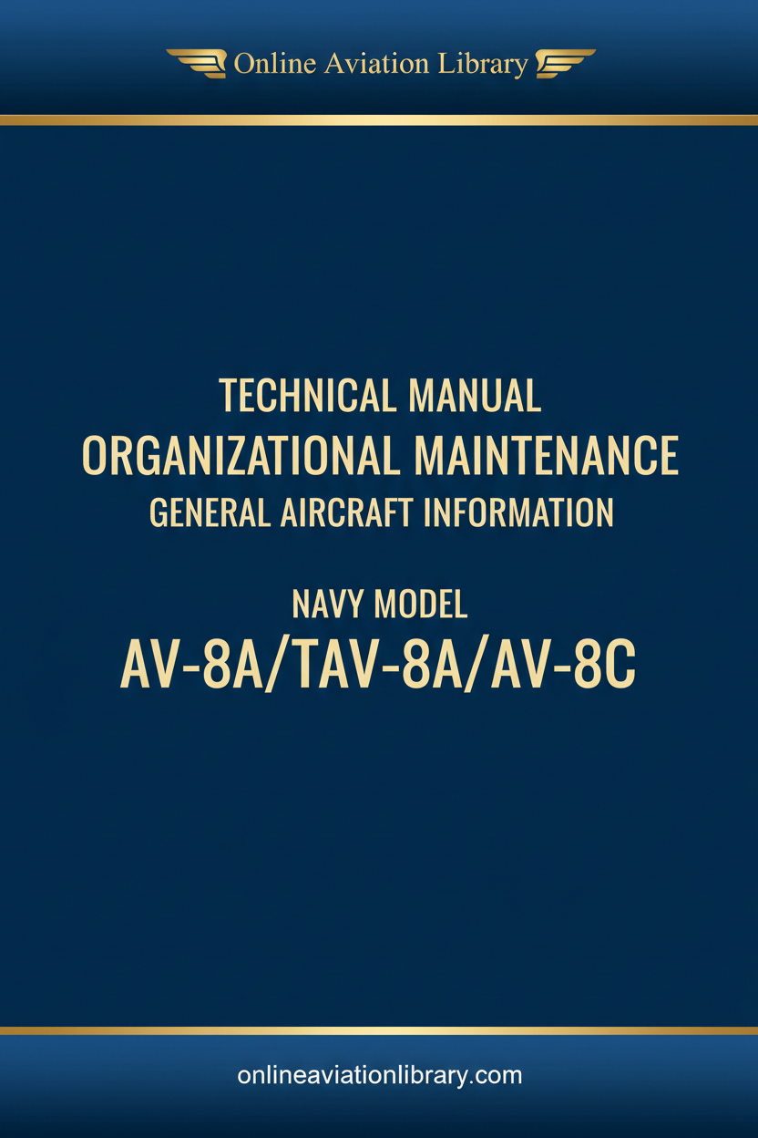 AV-8A General Aircraft Information Cover