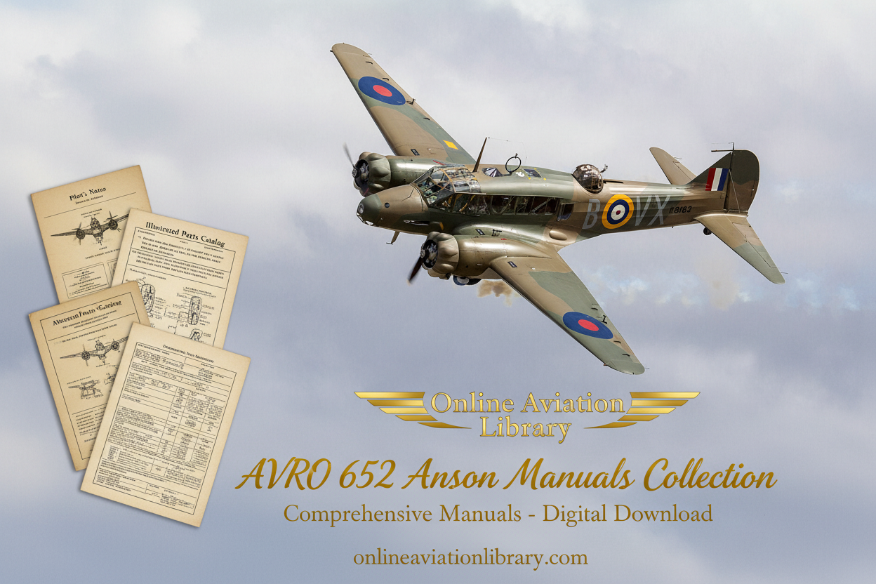 AVRO 652 Anson LB4 Banner 1