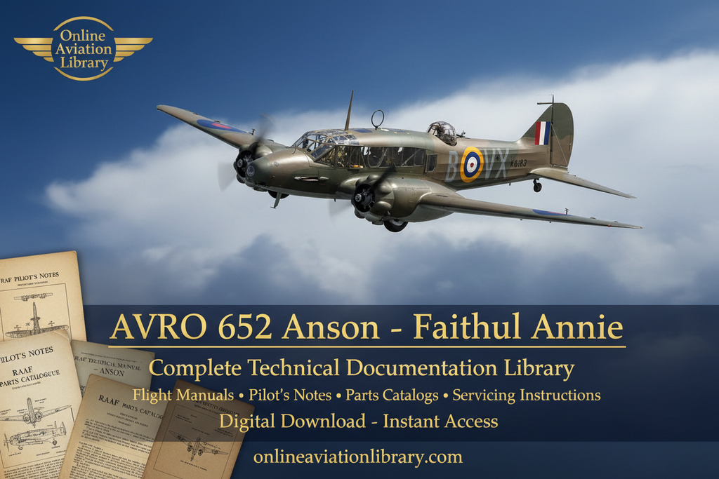 AVRO 652 Anson Promotional Banner