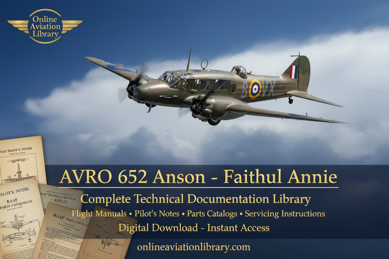 AVRO 652 Anson Promotional Banner