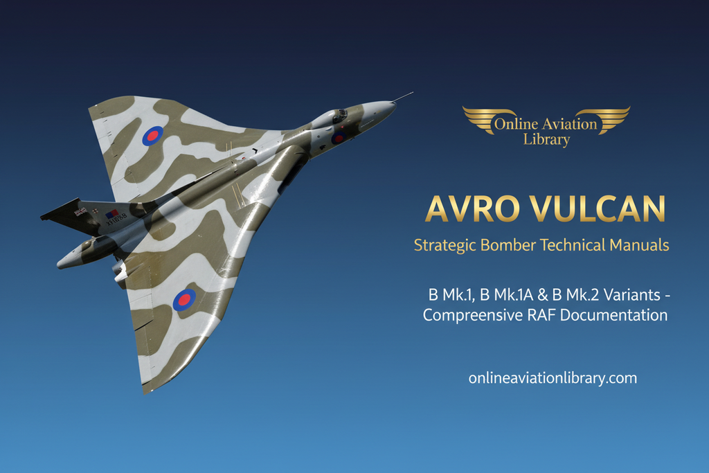 Avro Vulcan Strategic Bomber Promotional Banner