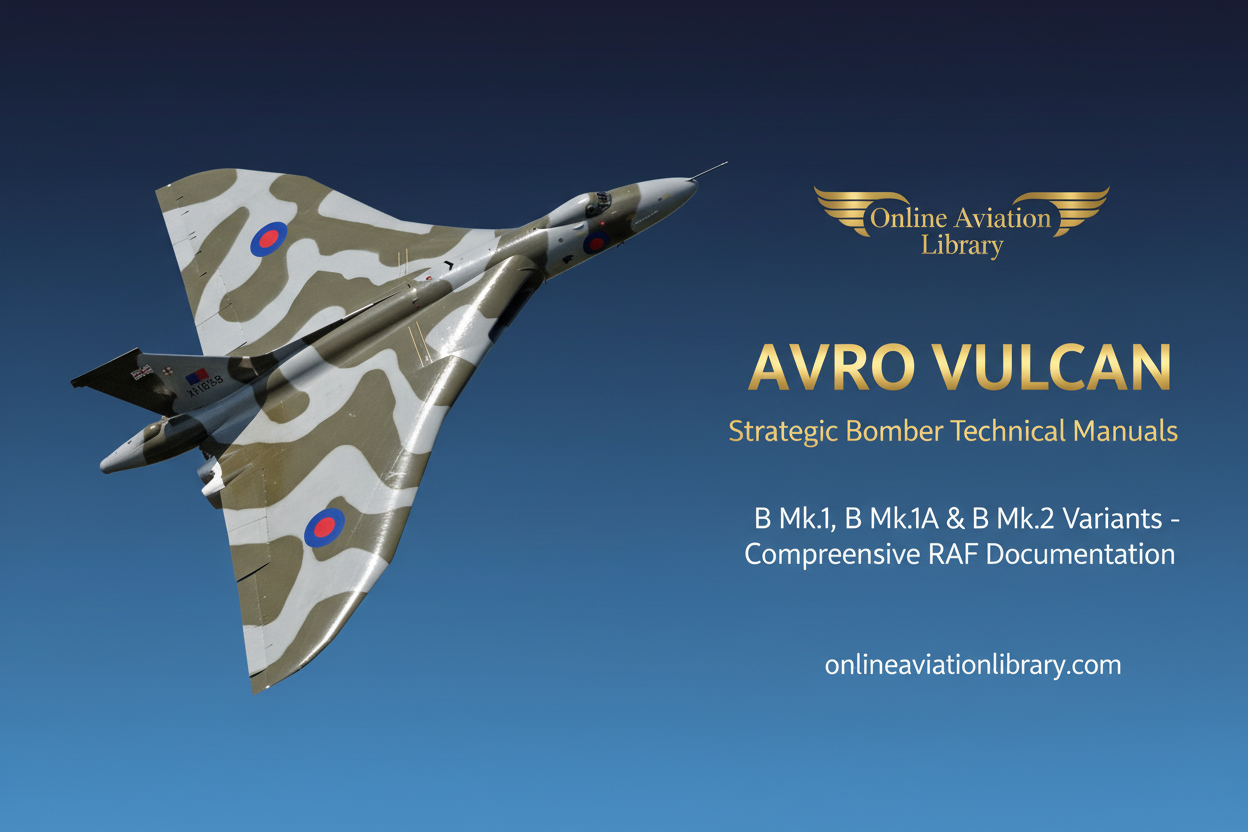 Avro Vulcan Strategic Bomber Promotional Banner