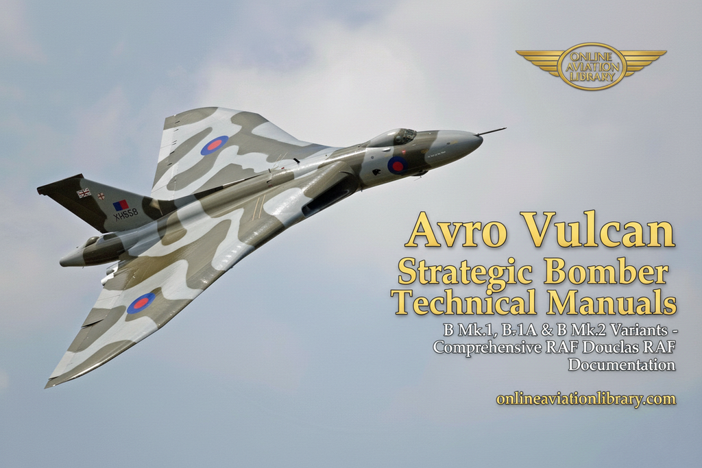 Avro Vulcan Strategic Bomber Promotional Banner