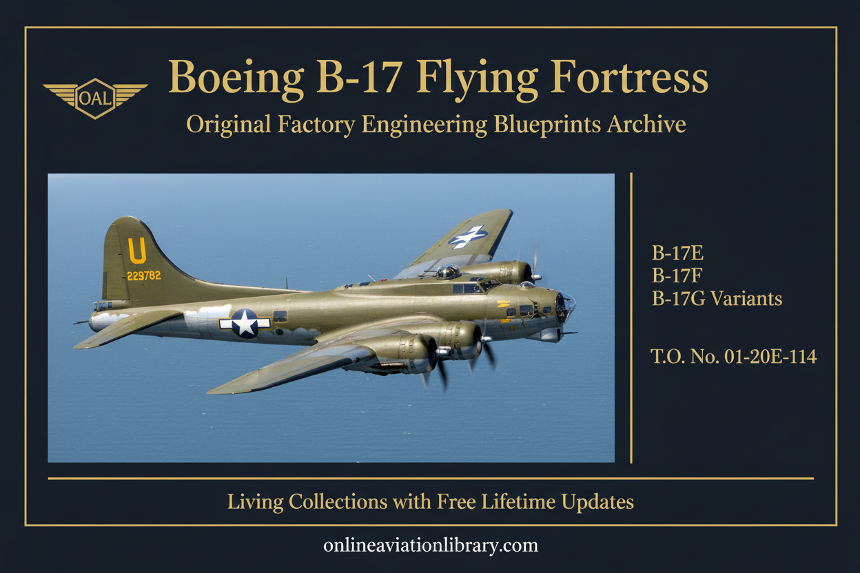 B-17 Banner 2 — Olive drab side profile