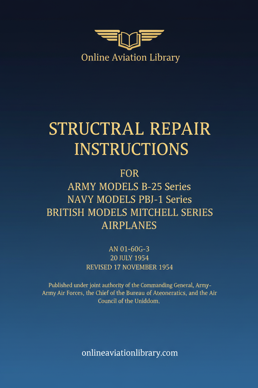 B-25 Mitchell Standard Cover Page