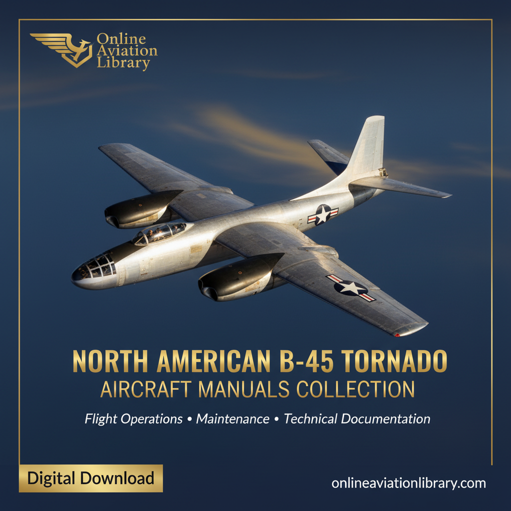 B-45 Tornado Aircraft Promotional Banner