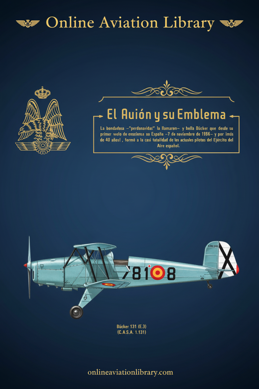 Bücker 131 Spanish Air Force Cover Page