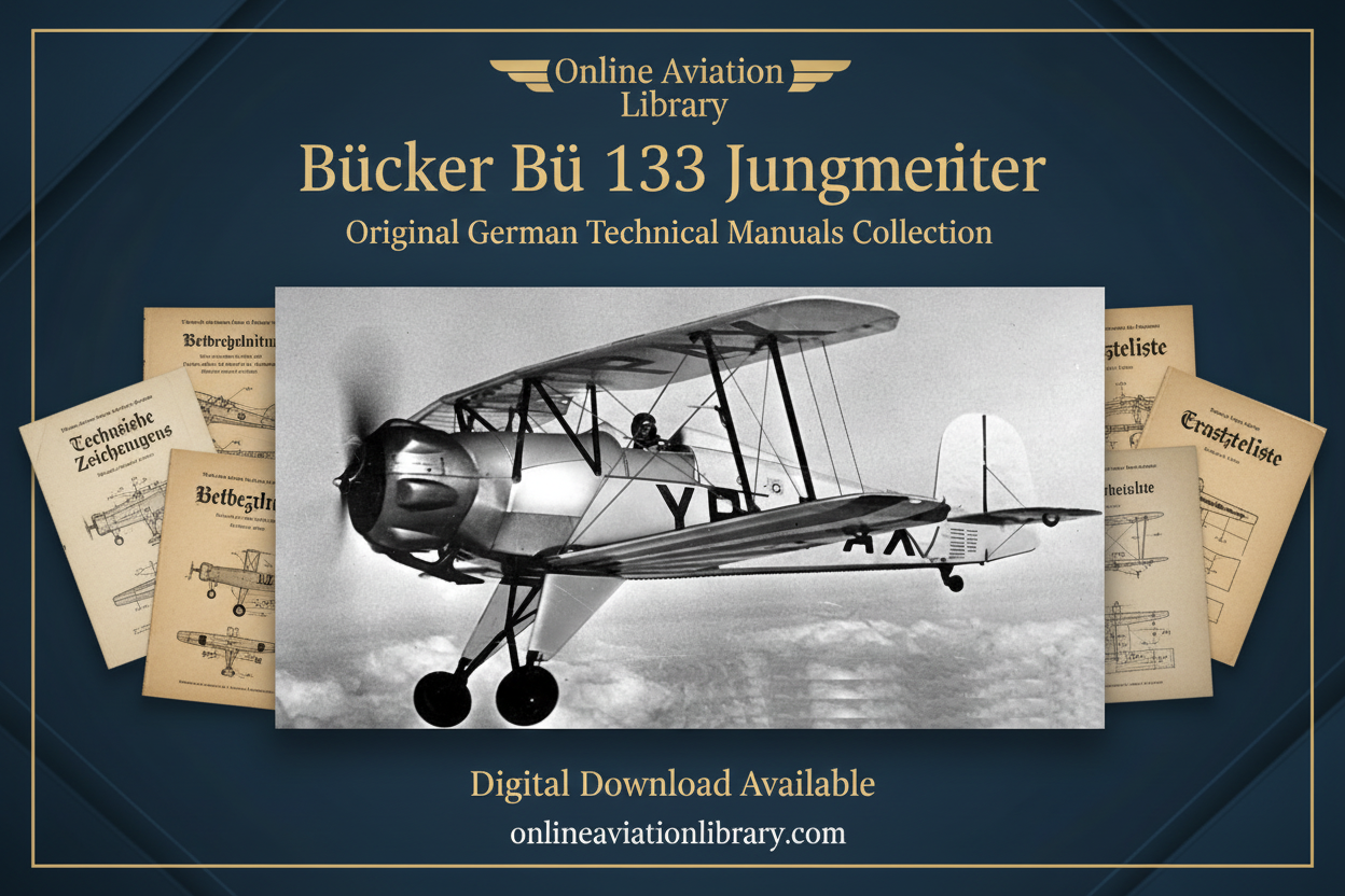 Bücker Bü 133 Promotional Banner