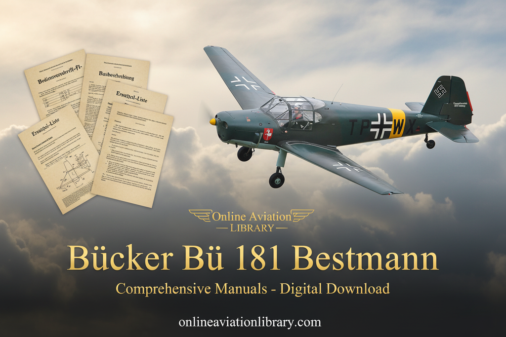 Bücker Bü 181 Bestmann LB4 Banner 1