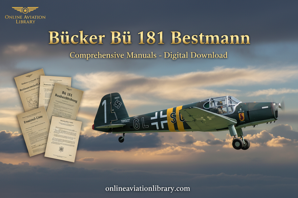 Bücker Bü 181 Bestmann LB4 Banner 1