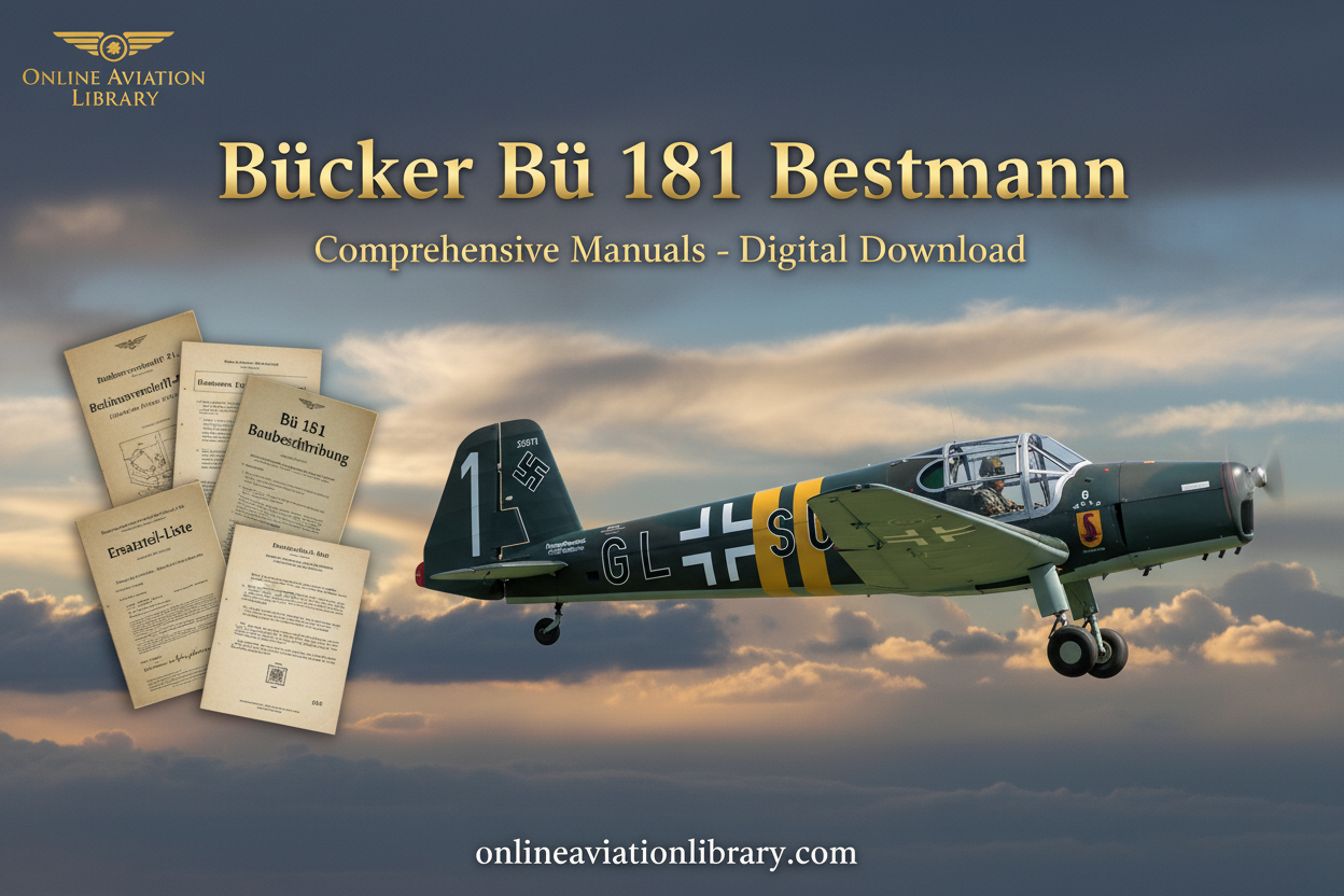 Bücker Bü 181 Bestmann LB4 Banner 1