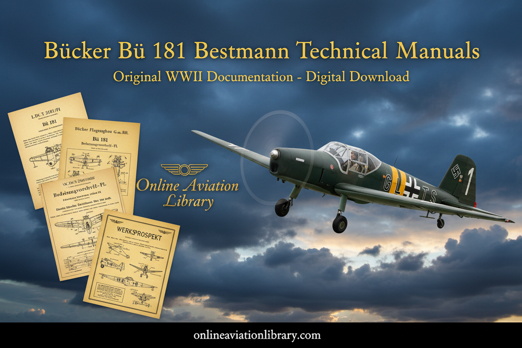 Bücker Bü 181 Bestmann LB4 Banner 2