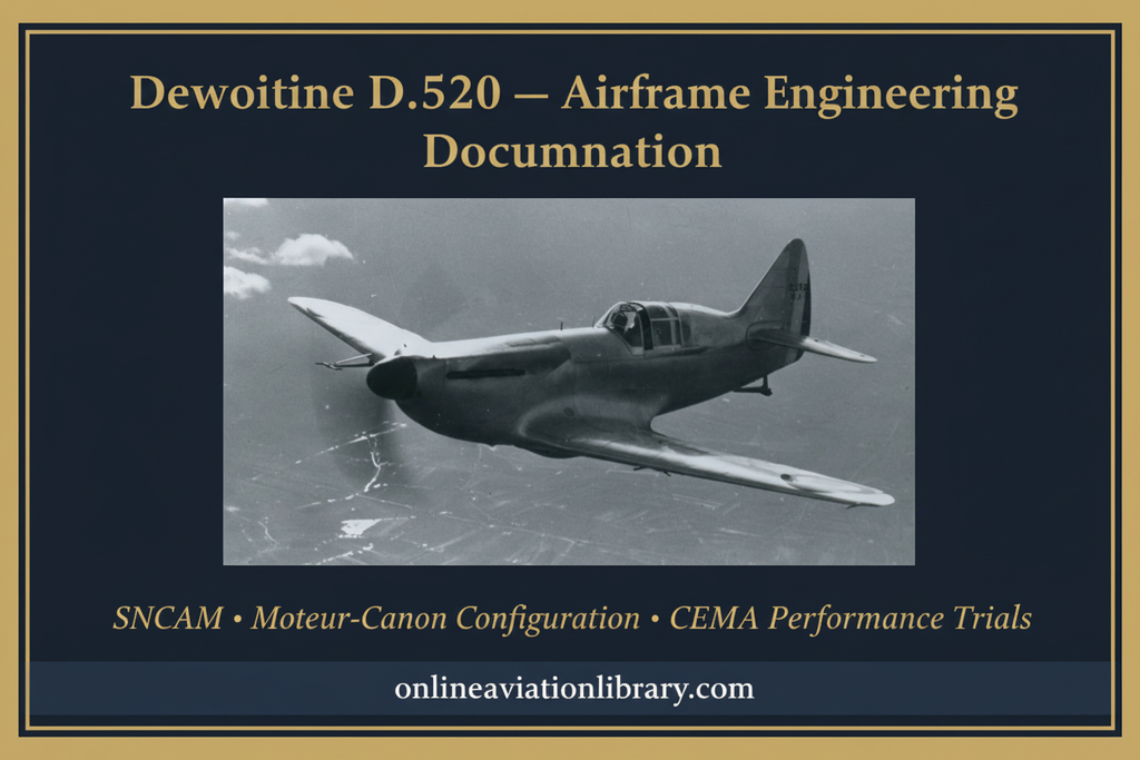 Banner 2 — D.520 Profile Flight, Engineering