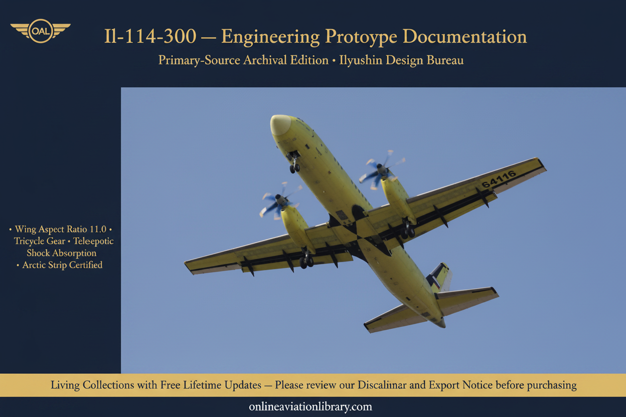 Banner 4 — Il-114-300 Prototype Belly View