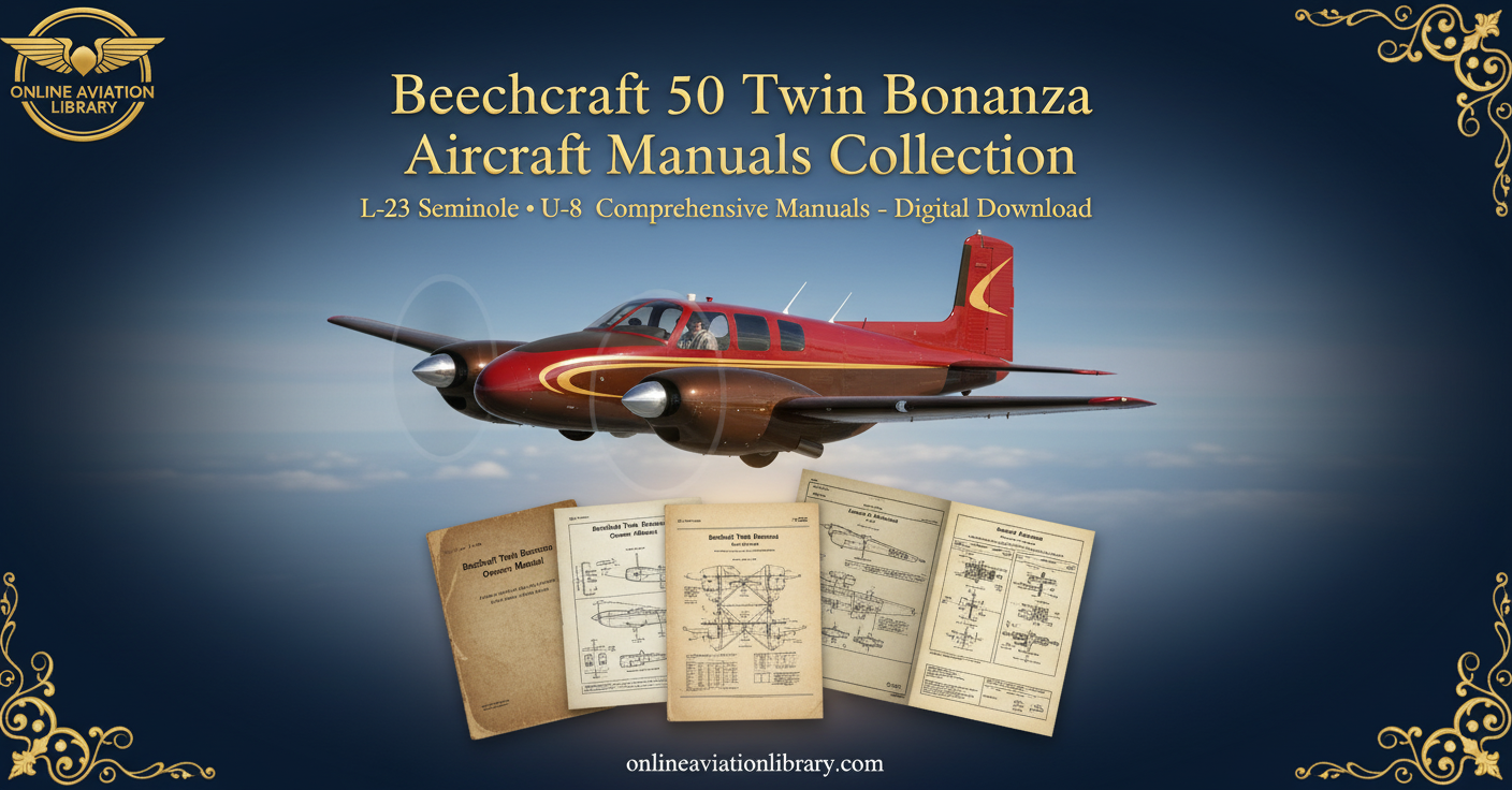 Beechcraft 50 Twin Bonanza Website Banner