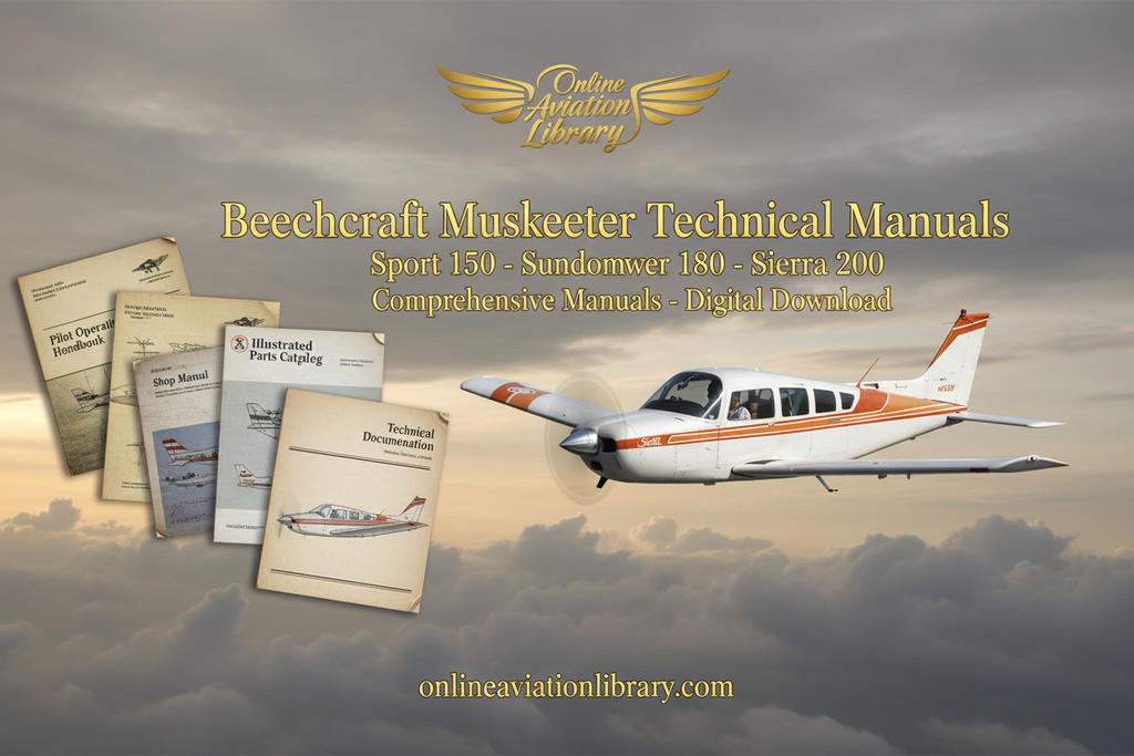Beechcraft Musketeer Technical Manuals LB4 Banner