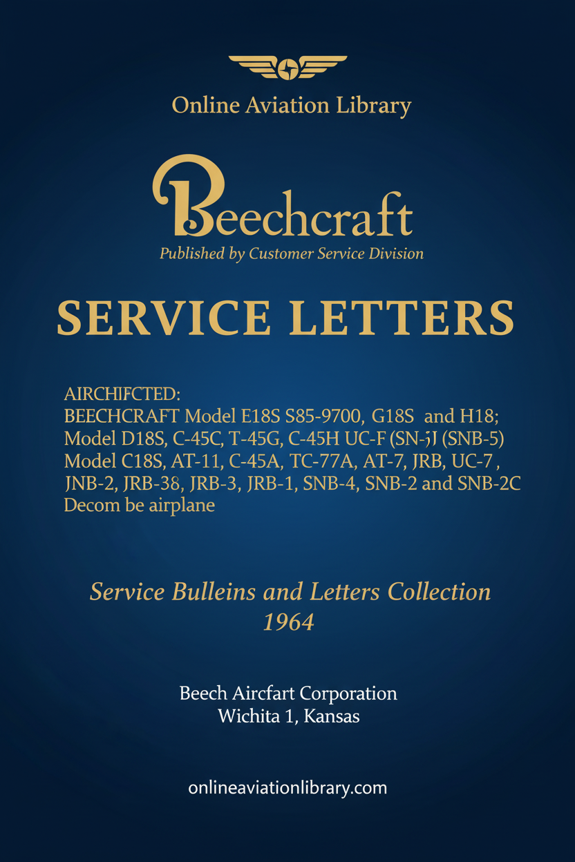 Beechcraft Service Letters Collection Cover
