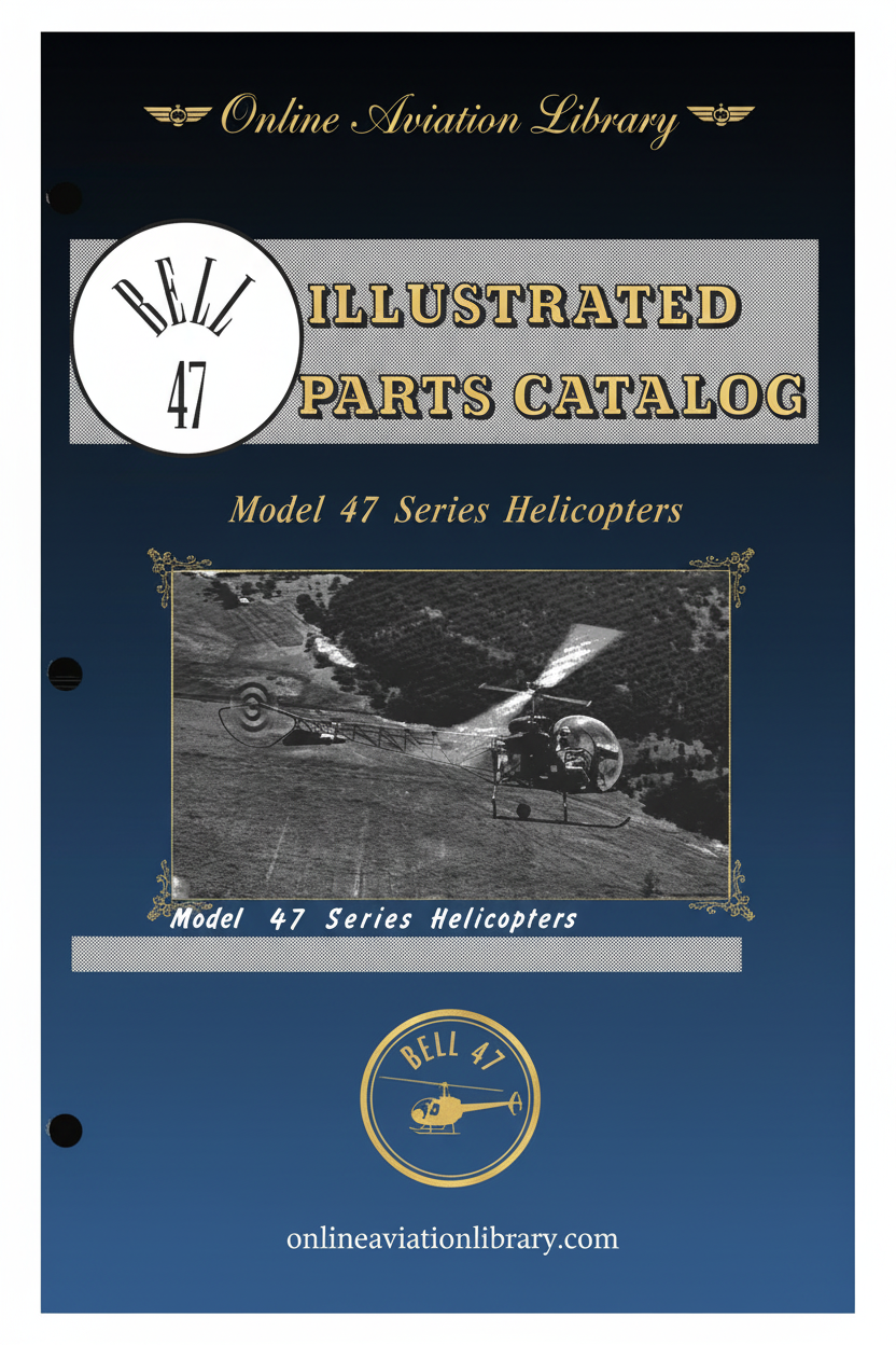 Bell 47 Illustrated Parts Catalog Cover Page