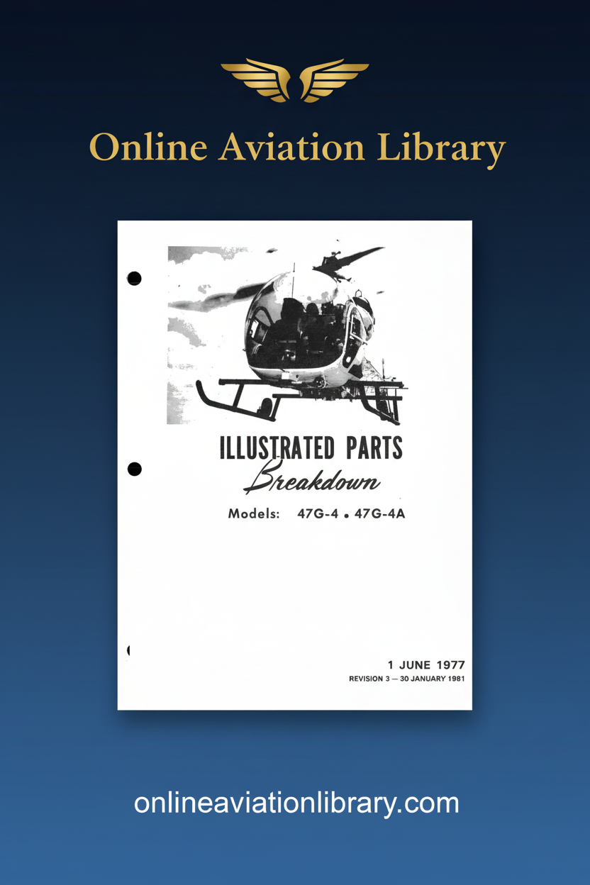 Bell 47G-4 Standard Cover Page