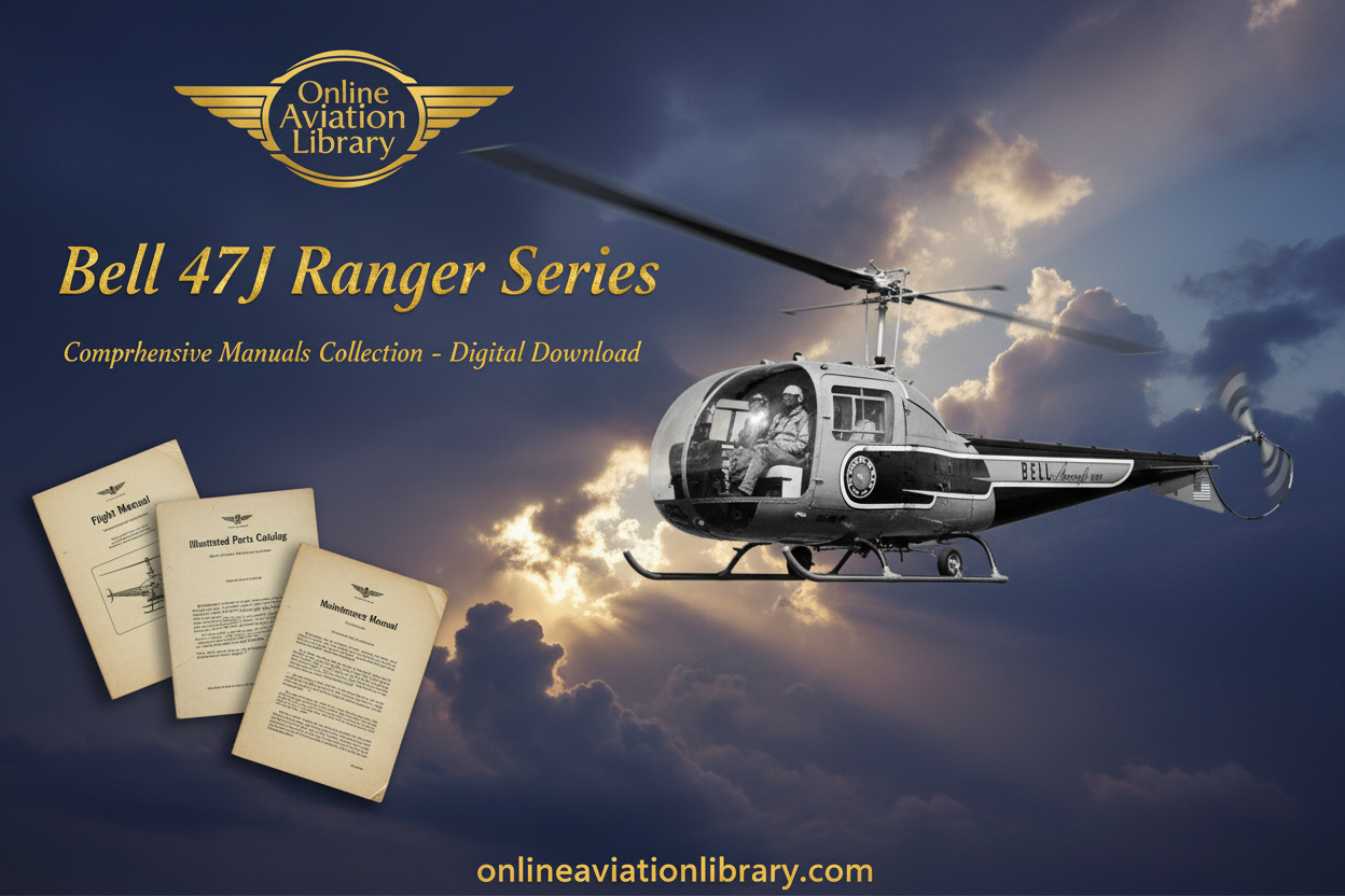 Bell 47J Ranger LB4 Banner 1