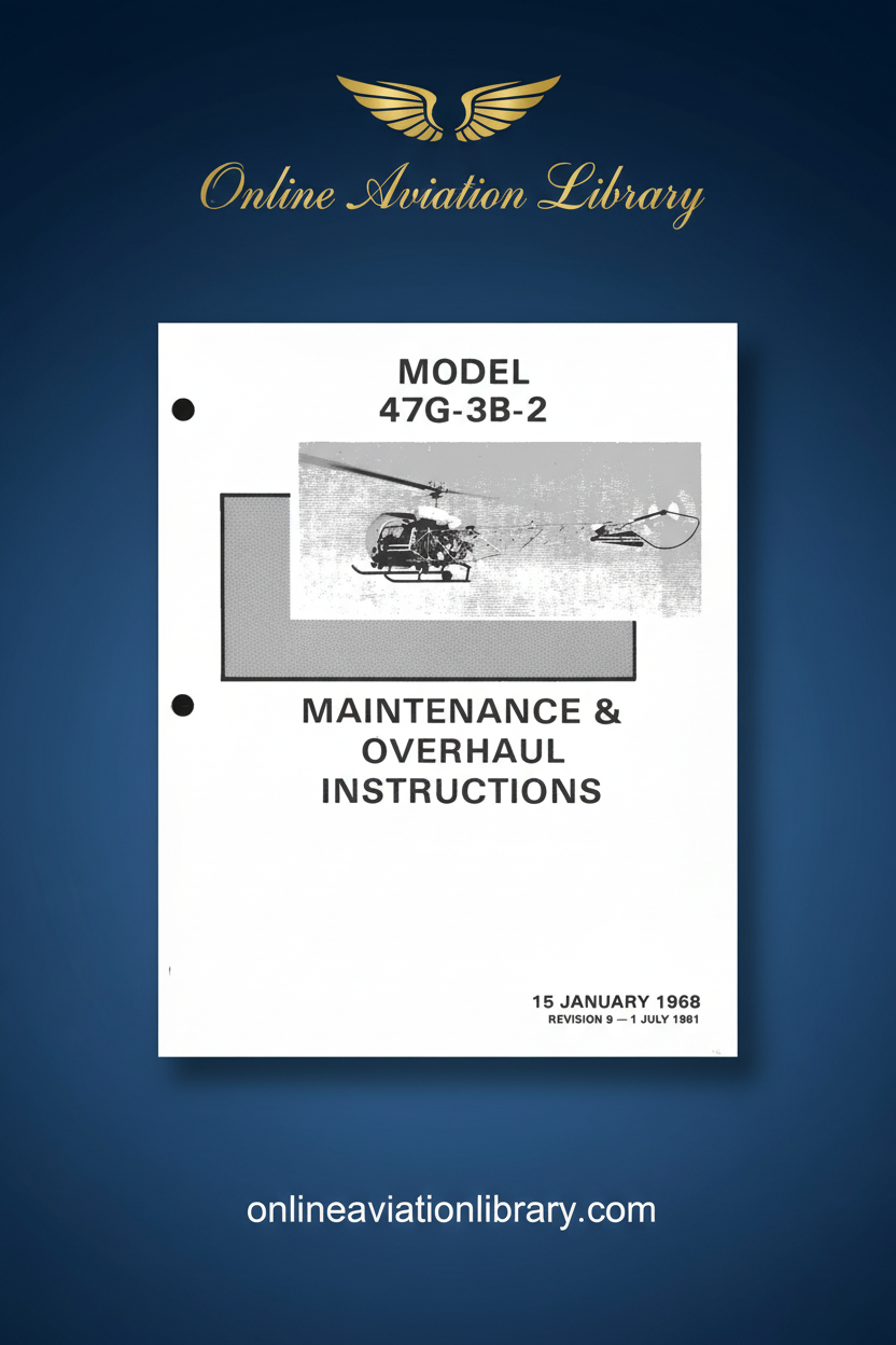 Bell Model 47G-3B-2 Standard Cover Page 2