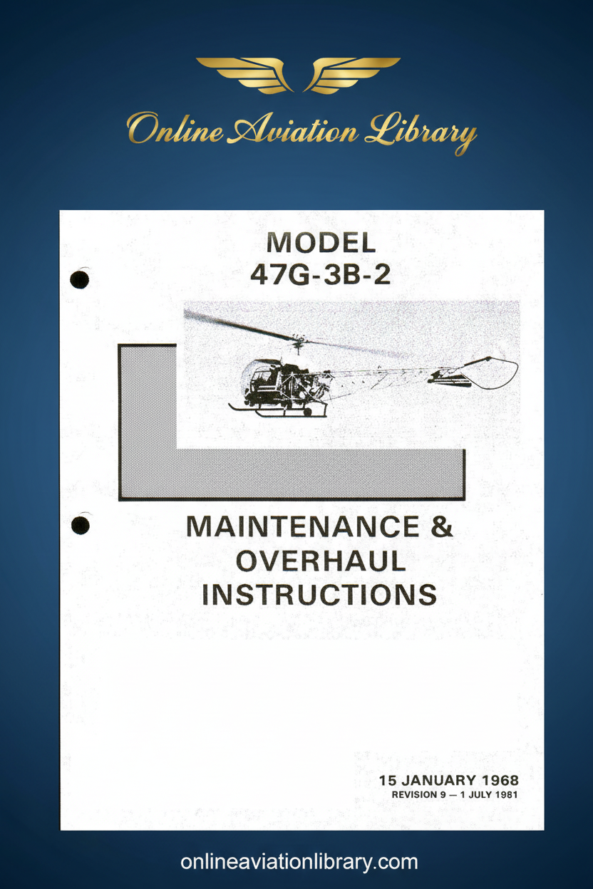 Bell Model 47G-3B-2 Standard Cover Page 2