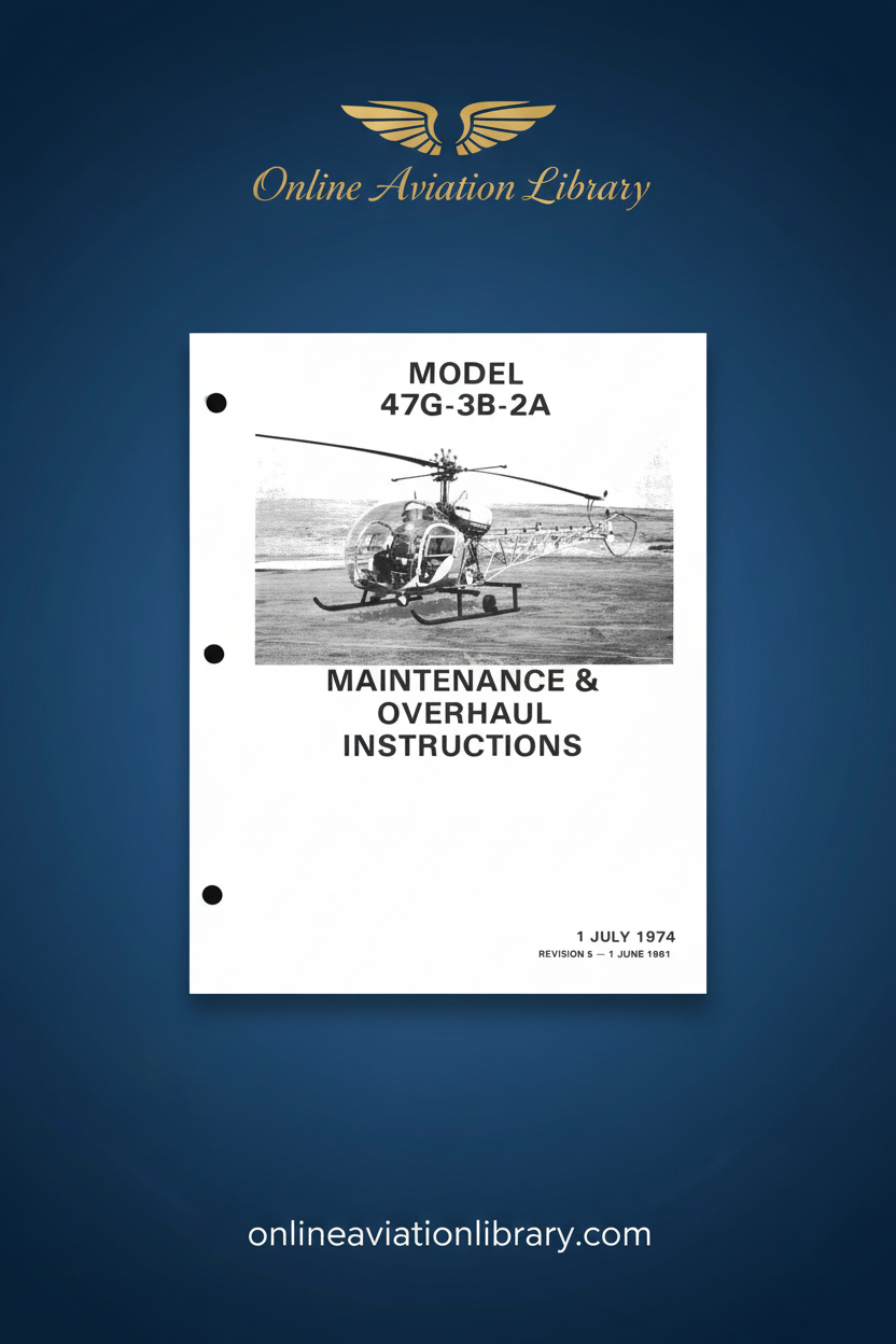 Bell Model 47G-3B-2A Standard Cover Page 2