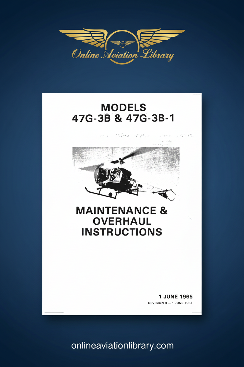 Bell Models 47G-3B & 47G-3B-1 Standard Cover Page 2