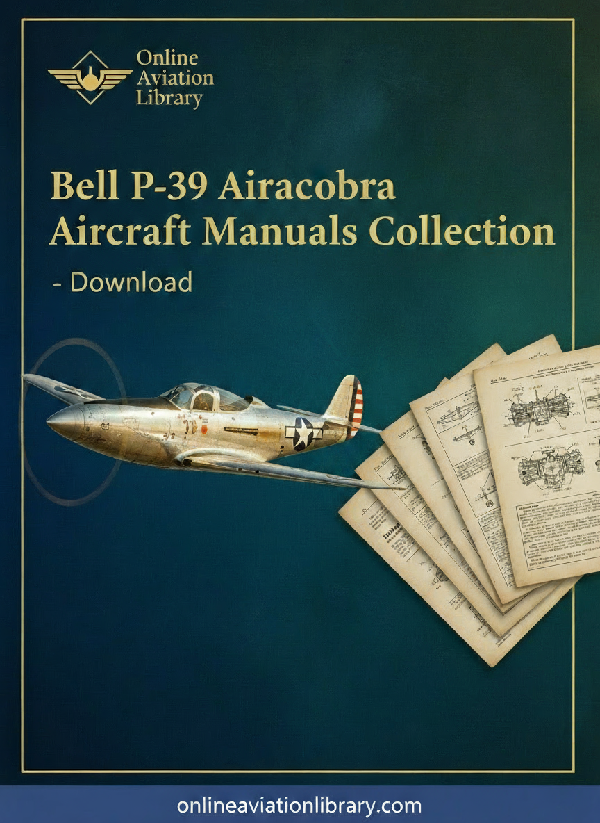 Bell P-39 Airacobra Aircraft Manuals Collection Banner
