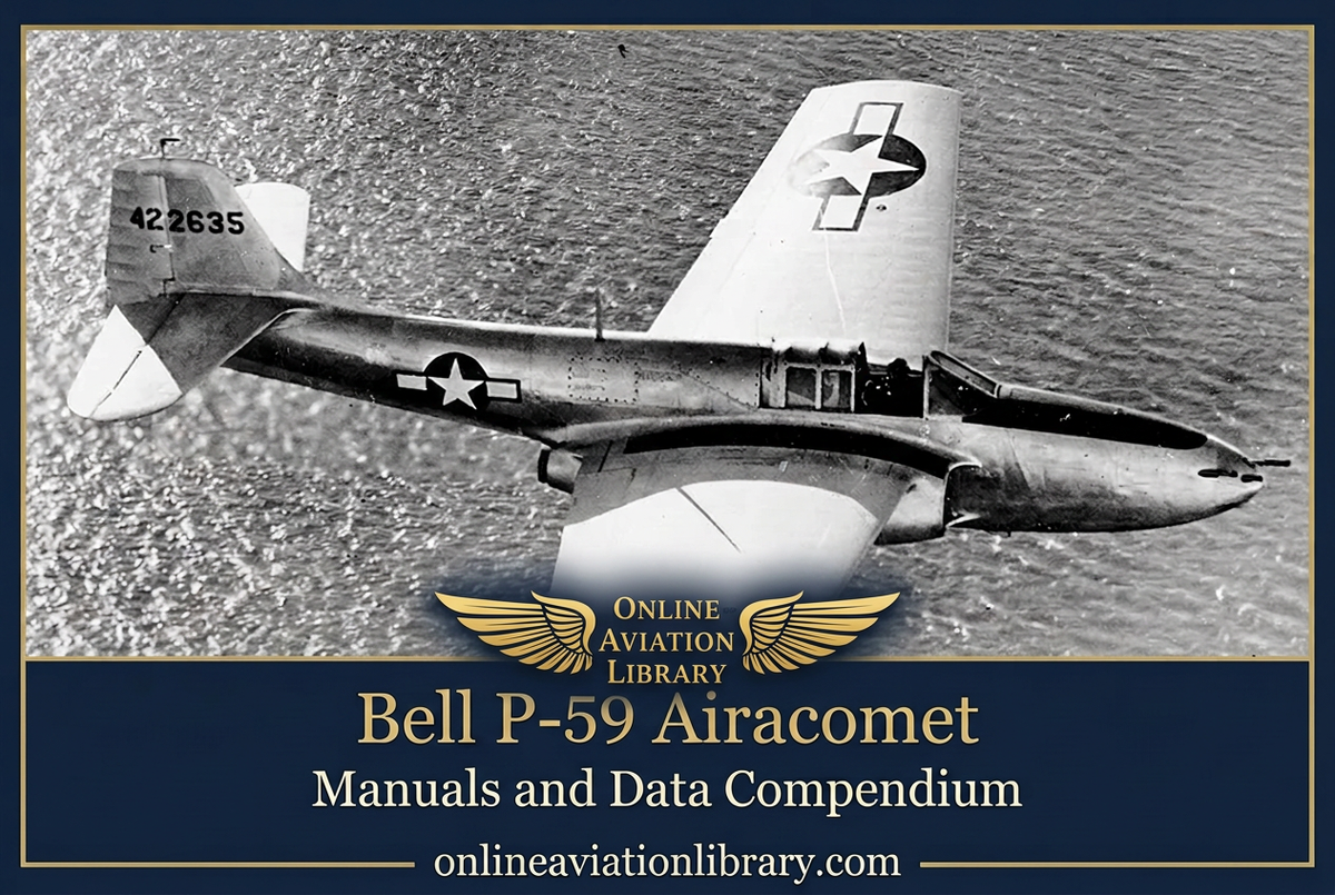 Bell P-59 compendium banner with the approved OAL logo