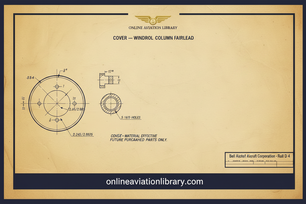 Bell Sample 7 — Parchment — Cover Windproof Fairlead